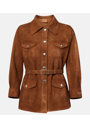Prada Suede overshirt