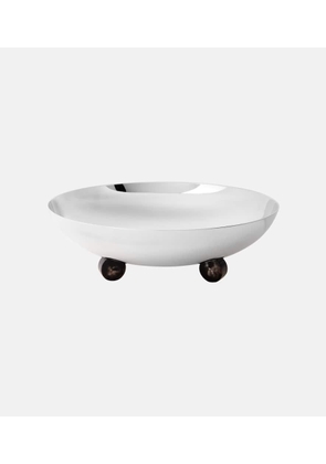 Brunello Cucinelli Large horn and steel bowl