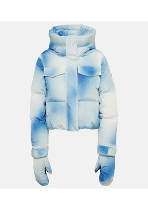 Goldbergh Ciel Blue printed ski jacket