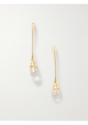 Bottega Veneta - Gold-tone Quartz Earrings - One size