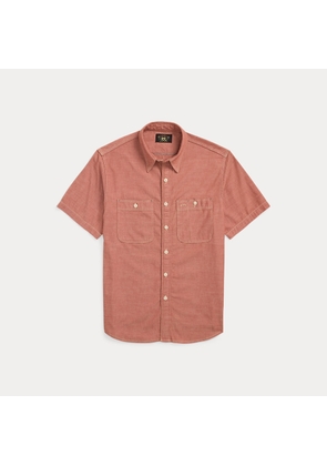 Selvedge-Detailed Chambray Workshirt