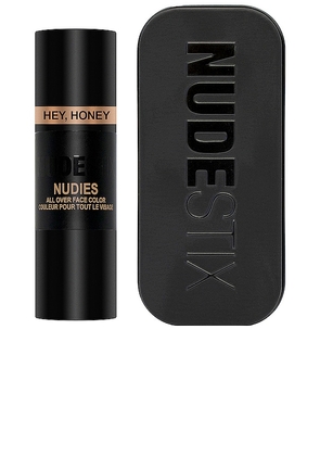 NUDESTIX Nudies All Over Face Color Glow in Metallic Gold.