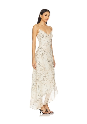 Lovers and Friends Maggie Gown in Cream. Size L. Also in M, XL, XS.