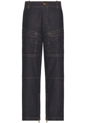 Moncler Genius Jeans in Blue Denim - Blue. Size 48 (also in 50, 52).