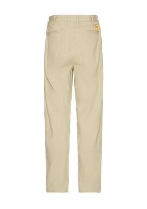Service Works Drill Part Timer Pants in Cream. Size L. Also in S, XL/1X.