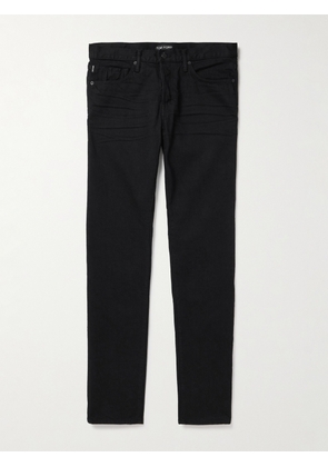 TOM FORD - Slim-Fit Selvedge Jeans - Men - Black - UK/US 30