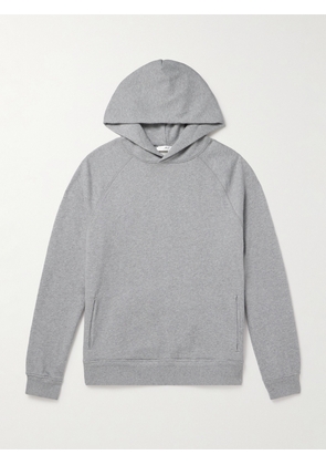 Mr P. - Cotton-Jersey Hoodie - Men - Gray - XS