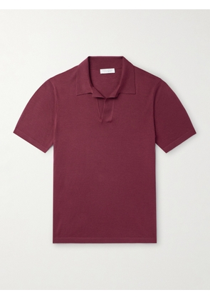 Gabriela Hearst - Stendhal Cashmere Polo Shirt - Men - Burgundy - S