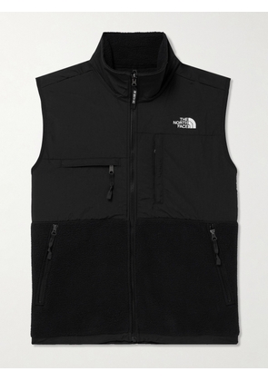 The North Face - Denali Logo-Embroidered Nylon and Polartec® Fleece Gilet - Men - Black - XS