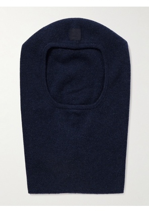 Acne Studios - Kalas Logo-Appliquéd Wool and Yak-Blend Balaclava - Men - Blue