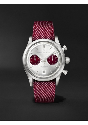 Carl F. Bucherer - Manero Flyback 40mm Chronograph Steel and Canvas Watch, Ref. No. 00.10927.08.13.04 - Men - Silver