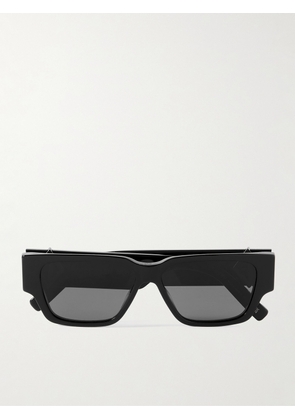 Dior Eyewear - CD Diamond S5I Square-Frame Acetate and Malachite Sunglasses - Men - Black