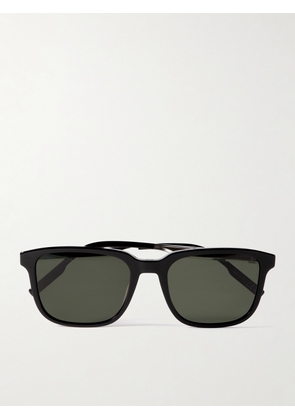 Dior Eyewear - DiorTag SU Square-Frame Acetate and Gold-Tone Sunglasses - Men - Black