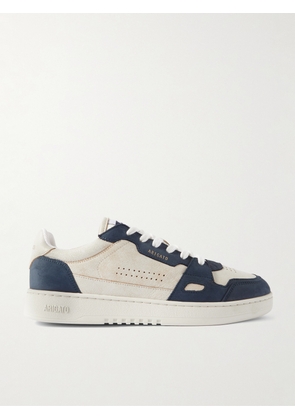 Axel Arigato - Dice Lo Suede-Trimmed Leather Sneakers - Men - Neutrals - EU 39
