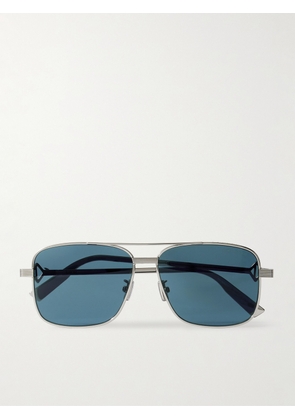 Dior Eyewear - CD Diamond S9U Square-Frame Silver-Tone Sunglasses - Men - Silver