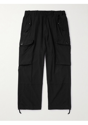Polo Ralph Lauren - Straight-Leg Cotton-Ripstop Cargo Trousers - Men - Black - UK/US 30