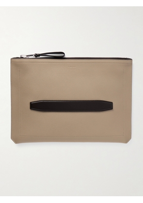 TOM FORD - Buckley Full-Grain Leather Document Holder - Men - Neutrals