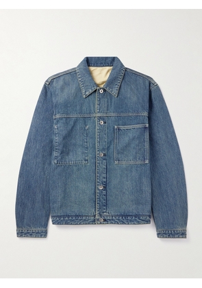 Jil Sander - Logo-Appliquéd Denim Jacket - Men - Blue - S