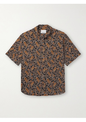 Marant - Paisley-Print Woven Shirt - Men - Brown - XS