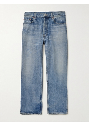 SAINT LAURENT - Mick Straight-Leg Jeans - Men - Blue - UK/US 28