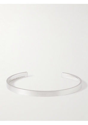 Le Gramme - Le 15 Brushed Sterling Silver Cuff - Men - Silver - S