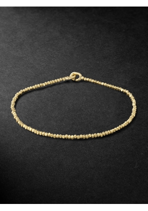 MAOR - Noix Gold Beaded Bracelet - Men - Gold - M