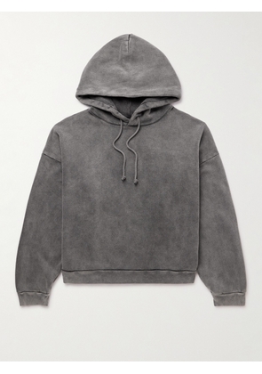 Acne Studios - Fester H Cotton-Jersey Hoodie - Men - Gray - XS