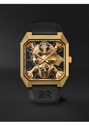 Bell & Ross - BR 01 Cyber Skull Limited Edition Hand-Wound 45mm Bronze and Rubber Watch, Ref. No. BR01-CSK-BR - Men - Metallic