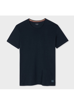 Paul Smith Navy Cotton Lounge T-Shirt Blue