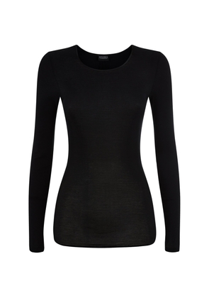 Hanro Cotton Seamless Long-Sleeved Top