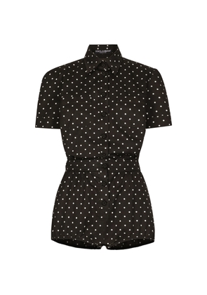 Dolce & Gabbana Polka-Dot Jumpsuit