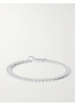Hatton Labs - Medium Silver Cuban Chain Bracelet - Men - Silver - S