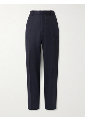 A.P.C. - Massimo Straight-Leg Wool-Twill Suit Trousers - Men - Blue - IT 44