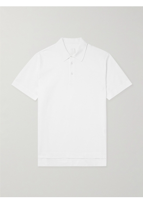 Givenchy - Logo-Embroidered Cotton-Piqué Polo Shirt - Men - White - XS