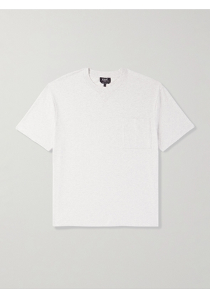 A.P.C. - Organic Cotton-Jersey T-Shirt - Men - Neutrals - XS