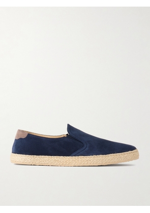 Brunello Cucinelli - Suede Espadrilles - Men - Blue - EU 41