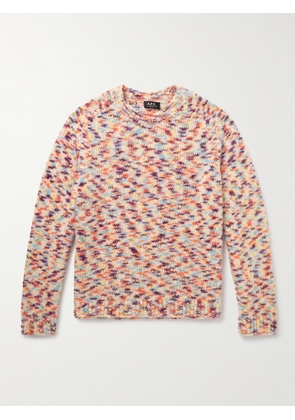 A.P.C. - Knitted Sweater - Men - Multi - XS