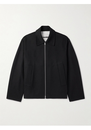 Jil Sander - Brushed-Cashmere Blouson Jacket - Men - Black - IT 46