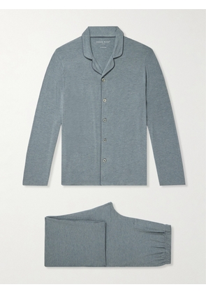 Derek Rose - Marlowe 1 Stretch-Micro Modal Jersey Pyjama Set - Men - Gray - S