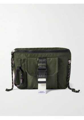 A.P.C. - Trek Shell Messenger Bag - Men - Green