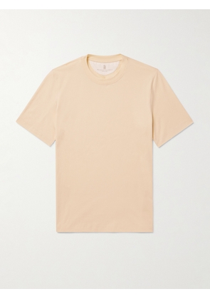Brunello Cucinelli - Cotton-Jersey T-Shirt - Men - Neutrals - M