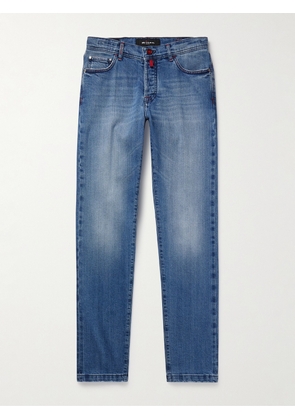 Kiton - Slim-Fit Jeans - Men - Blue - UK/US 30