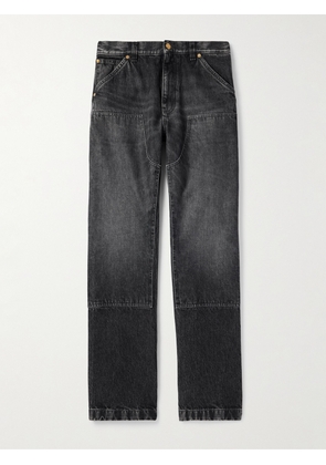 Versace - Embellished Straight-Leg Jeans - Men - Black - UK/US 30