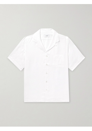 Lardini - Convertible-Collar Linen Shirt - Men - White - S