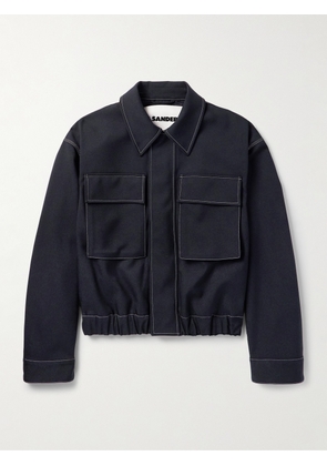 Jil Sander - Recycled-Gabardine Blouson Jacket - Men - Blue - IT 44