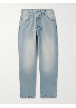 Pop Trading Company - Drs Wide-Leg Logo-Embroidered Jeans - Men - Blue - S