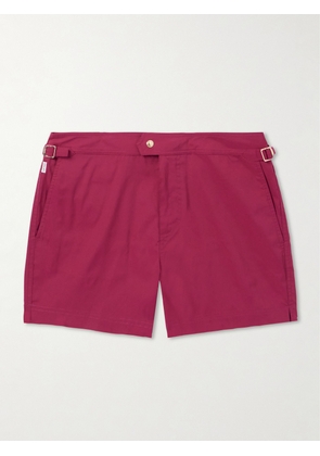 TOM FORD - Slim-Fit Short-Length Swim Shorts - Men - Pink - IT 44