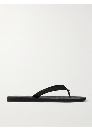 The Row - Dune Grosgrain Flip Flops - Men - Black - EU 40