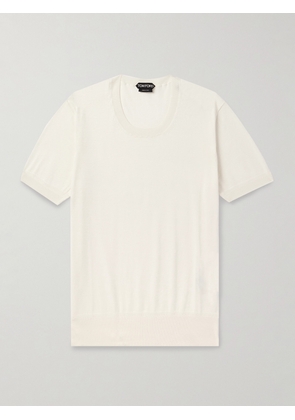 TOM FORD - Slim-Fit Cotton T-Shirt - Men - White - IT 44