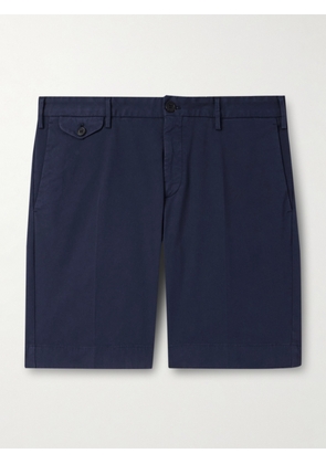 Slowear - Venezia 1951 Slim-Fit Straight-Leg Cotton-Blend Bermuda Shorts - Men - Blue - IT 44